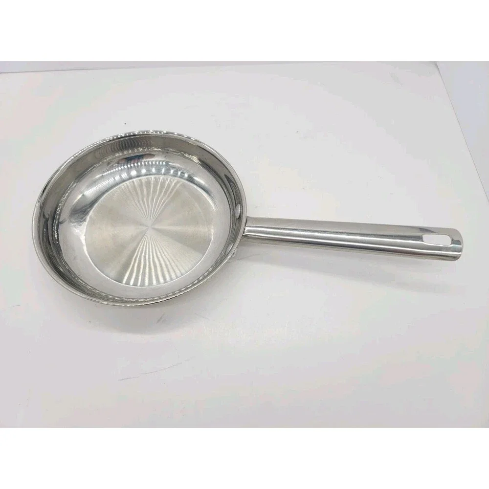 Wolfgang Puck Bistro Collection 8” Stainless Steel Omelet Pan/ Skillet